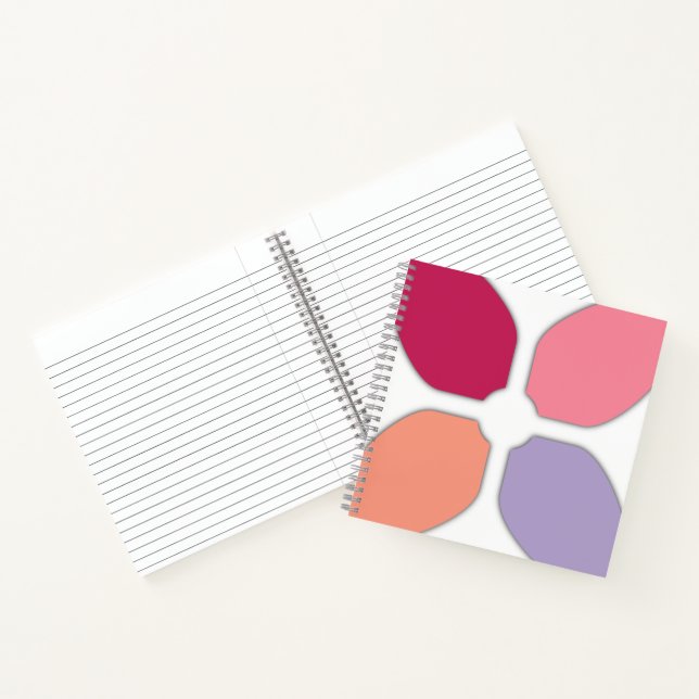 Flower Cross Notebook (Inside)