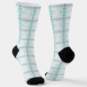 Flower Cross Socks