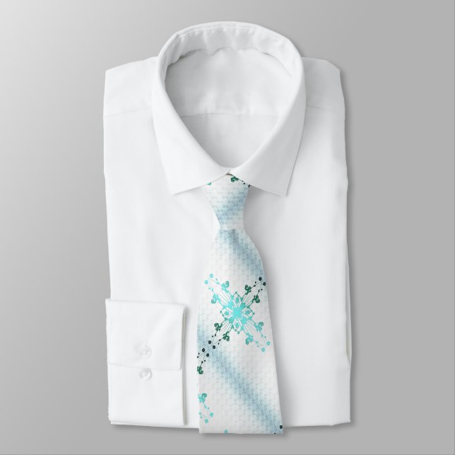Flower Cross Tie (Tied)