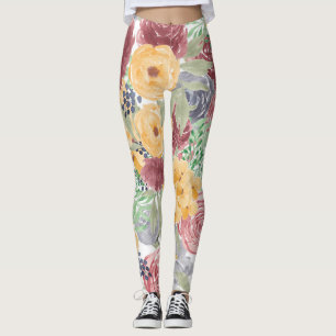 Flower Crown Leggings