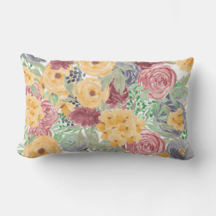 Flower Crown Lumbar Cushion