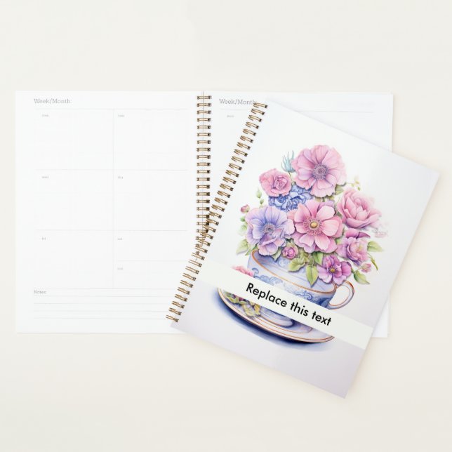 Flower cup: 11 of 75 planner (Display)