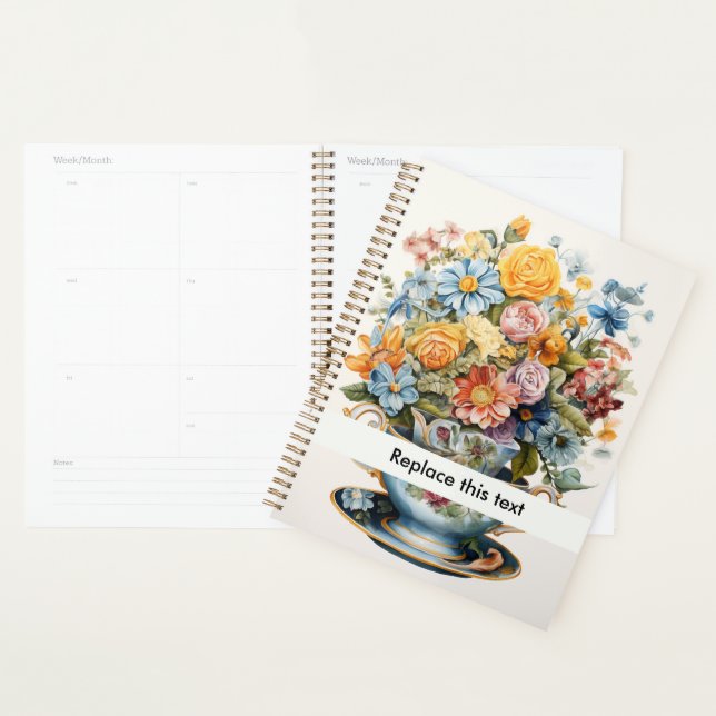 Flower cup: 13 of 75 planner (Display)