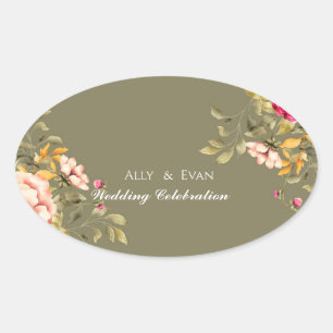 Flower Custom Size & Name Sticker