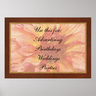 Flower - Dahlia - Natures breath taker Poster