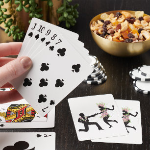 Flower Dancers Playing Cards