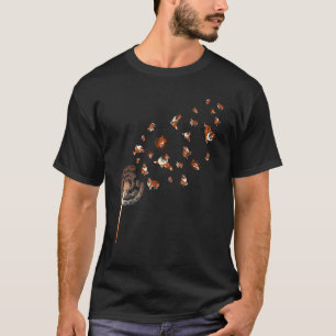 Flower Dandelion Dog Owner Pet Animal Dog Rough C T-Shirt