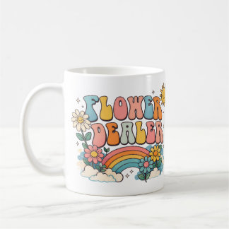 Flower Dealer Florist Flower Arranging Coffee Mug