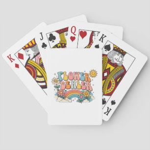 Flower Dealer Florist Flower Arranging Playing Cards