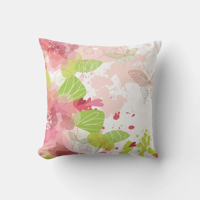 Flower Decor 16 Pillow (Front)