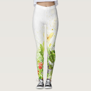 Flower Decor 30 Leggings