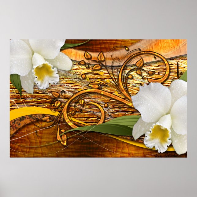 Flower Decor 3 Poster (Front)