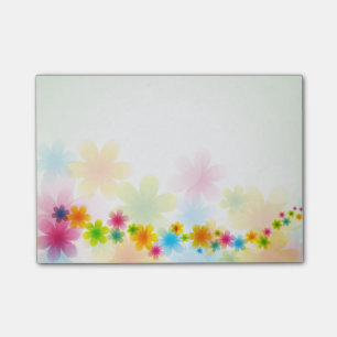 Flower Decor 54 Options Post-it Notes