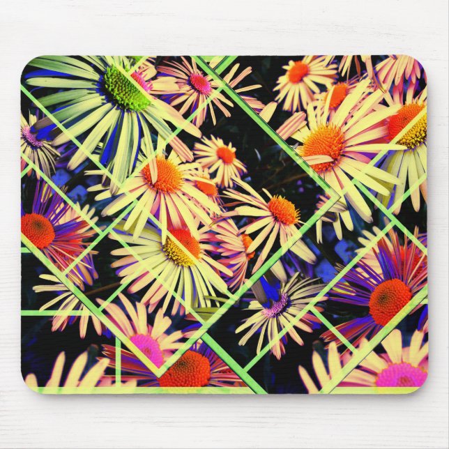 Flower Decor 66 Mousepad (Front)