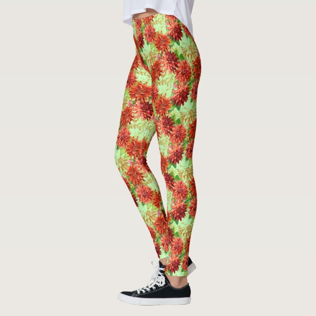 Flower Decor 83 Leggings (Left)