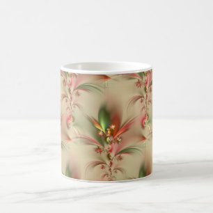 flower decor / wallpaper coffee mug