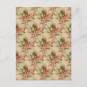 flower decor / wallpaper postcard