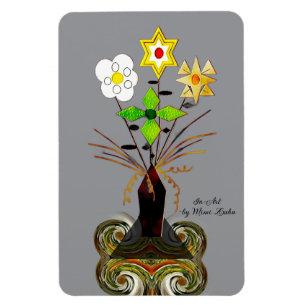 "Flower Delivery" (4 x 6 Flexible) Magnet