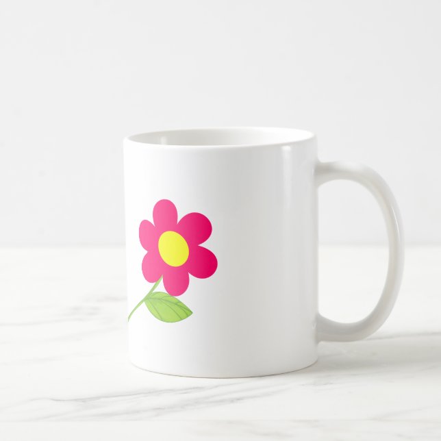 Flower design cup  (Right)