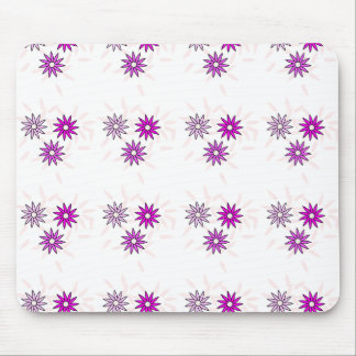 Flower design mouse pad