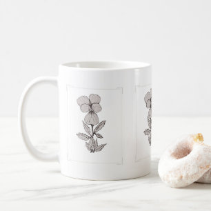 Flower Design Mug