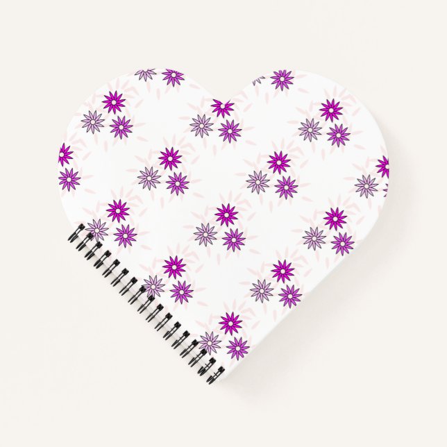 Flower design  notebook (Front)
