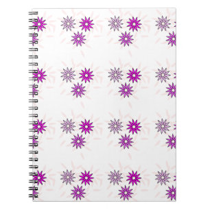 Flower design  notebook