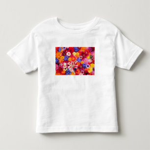 Flower design of Dalhia, Oriental Lilies, Toddler T-Shirt