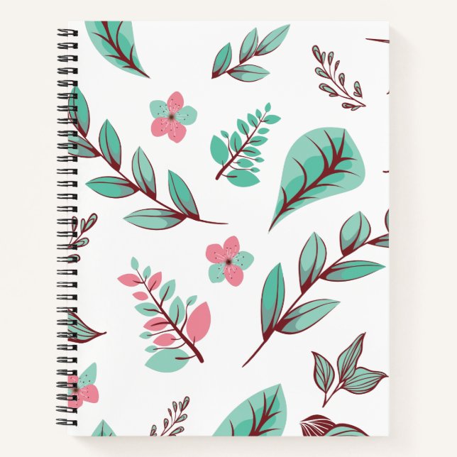 Flower Design Series 2 Notebook (Front)