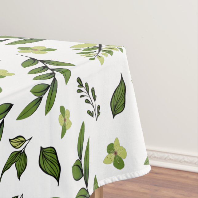 Flower Design Series 4 Tablecloth (In Situ)