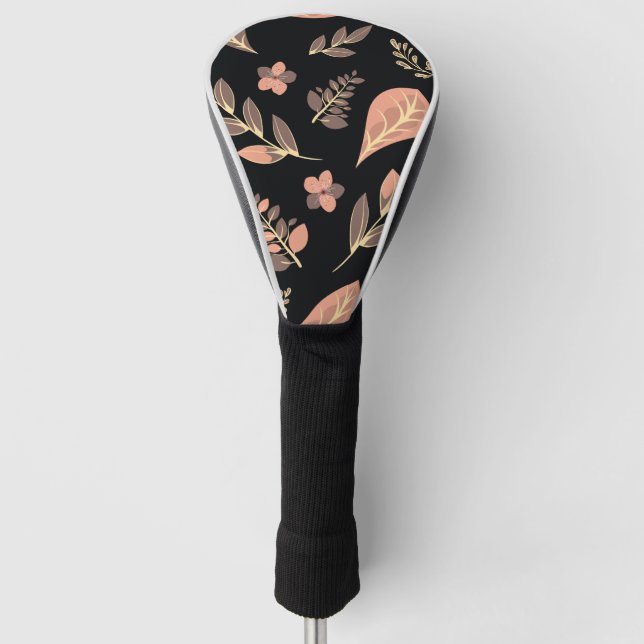 Flower Design Series Golf Head Cover (Front)
