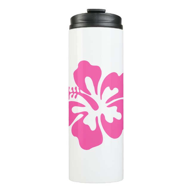 Flower Design Thermal Tumbler (Front)
