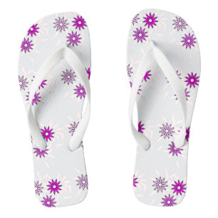 FLOWER DESIGN THONGS