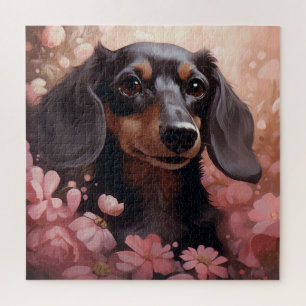 Flower Dog Puzzle 8