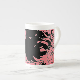 Flower Doodle Bone China Mug