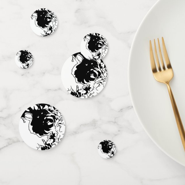 Flower Doodle Confetti (Group)