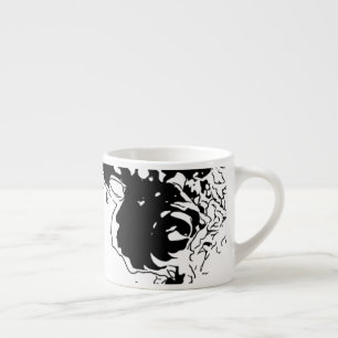 Flower Doodle Espresso Cup