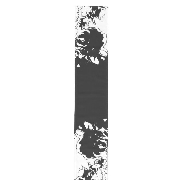 Flower Doodle Medium Table Runner (Front)