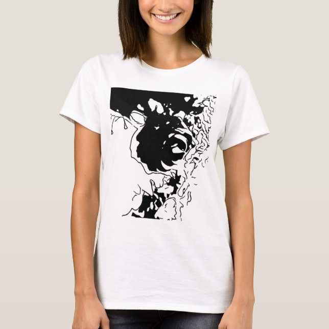 Flower Doodle T-Shirt (Front)