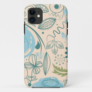 Flower Doodles iPhone 11 Case