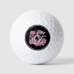 Flower Dragon Golf Ball