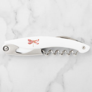 Flower dragonfly with jewellery sakura corkscrew