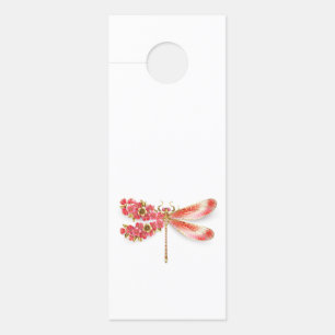 Flower dragonfly with jewellery sakura door hanger