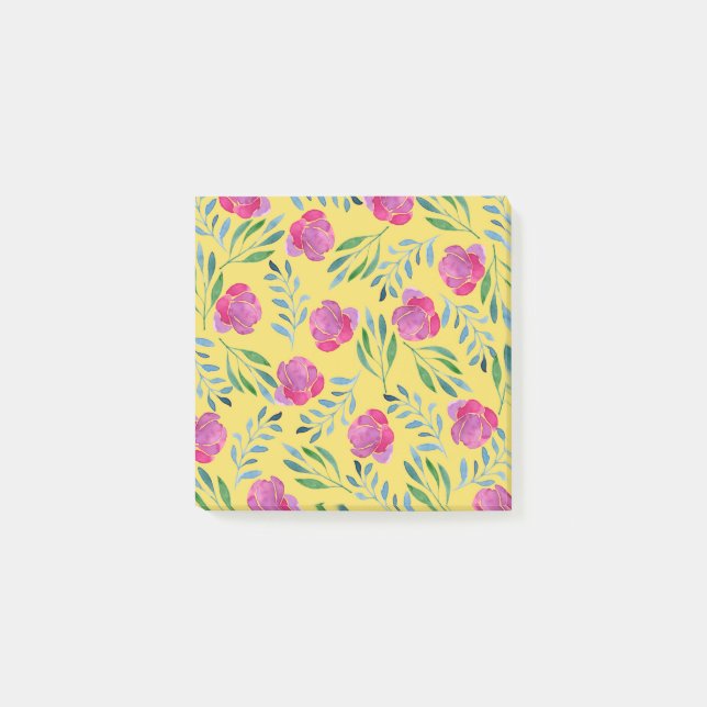 Flower Drawings Easy Post-it Notes (Front)