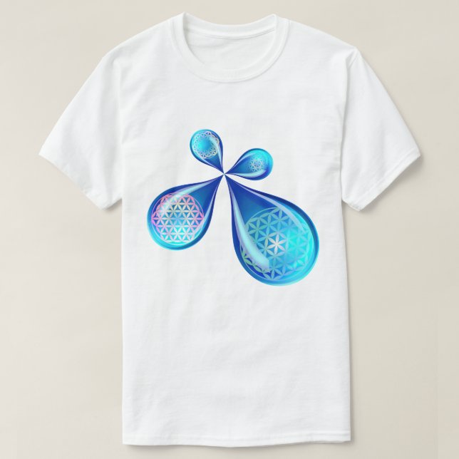 Flower Drops T-Shirt (Design Front)