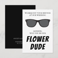 Flower Dude Proposal Card