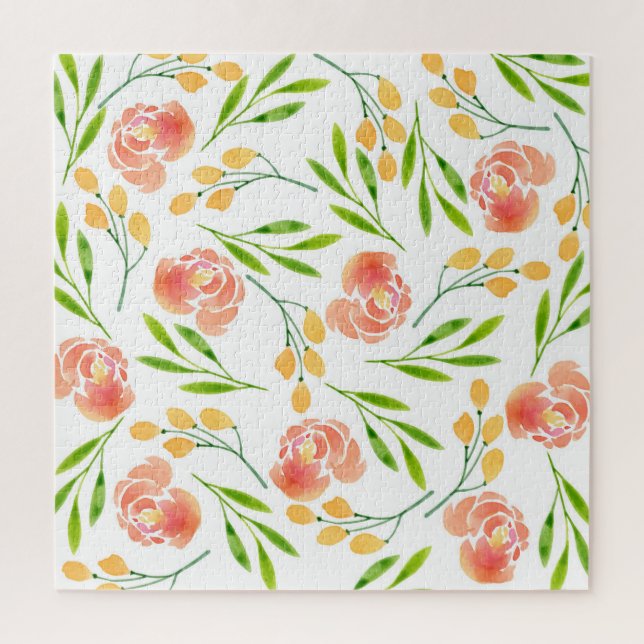 Flower Earrings Jigsaw Puzzle (Vertical)