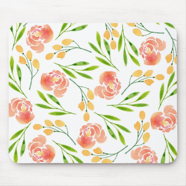 Flower Earrings Mouse Pad (Front)