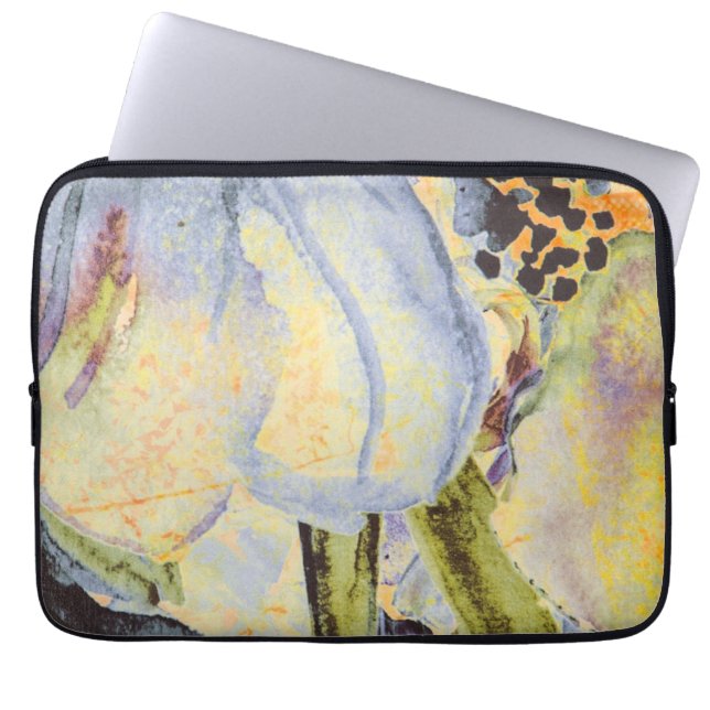 Flower Electronics Bag | Zazzle_Growshop. (Front)