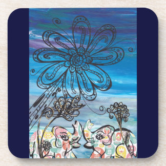 Flower Elephants Coaster